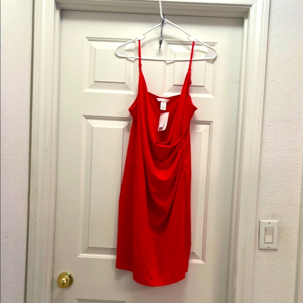 Red Sleeveless Dress